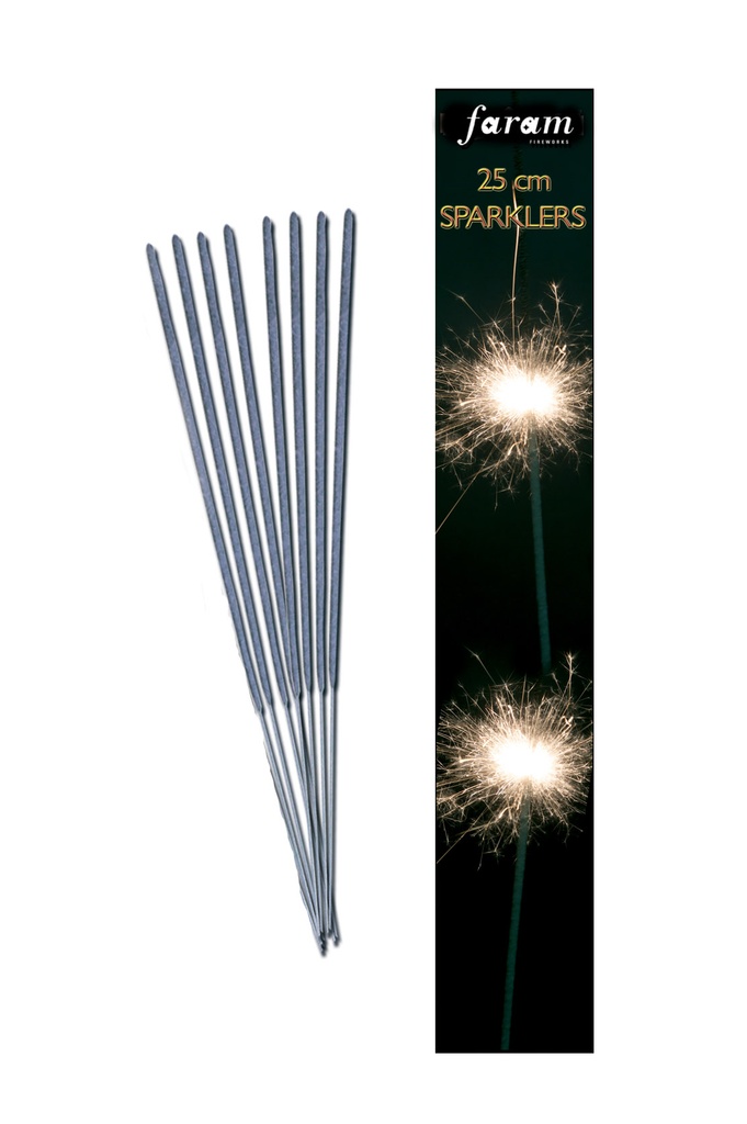 Sterretje - vuurwerkstokje 25 cm