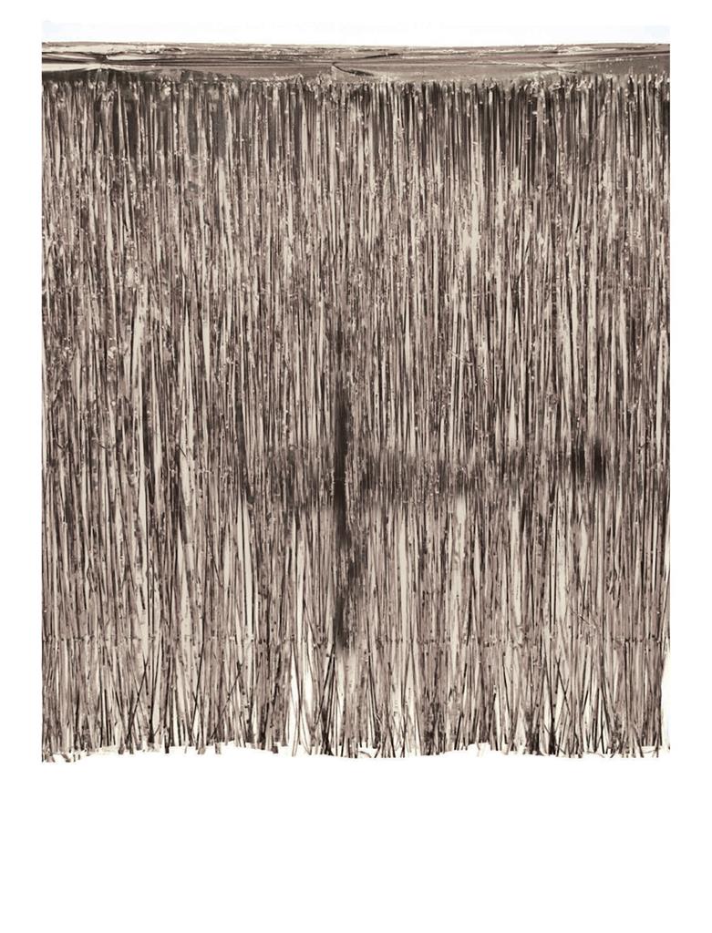 Foliegordijn zilver 190 cm x 300 cm