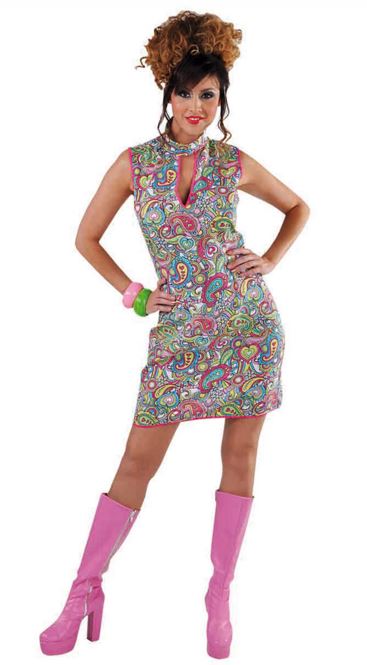 Hippie dame happy