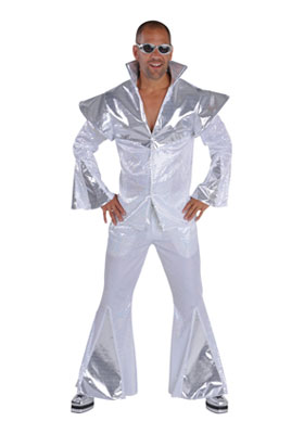 discoheer wit zilver