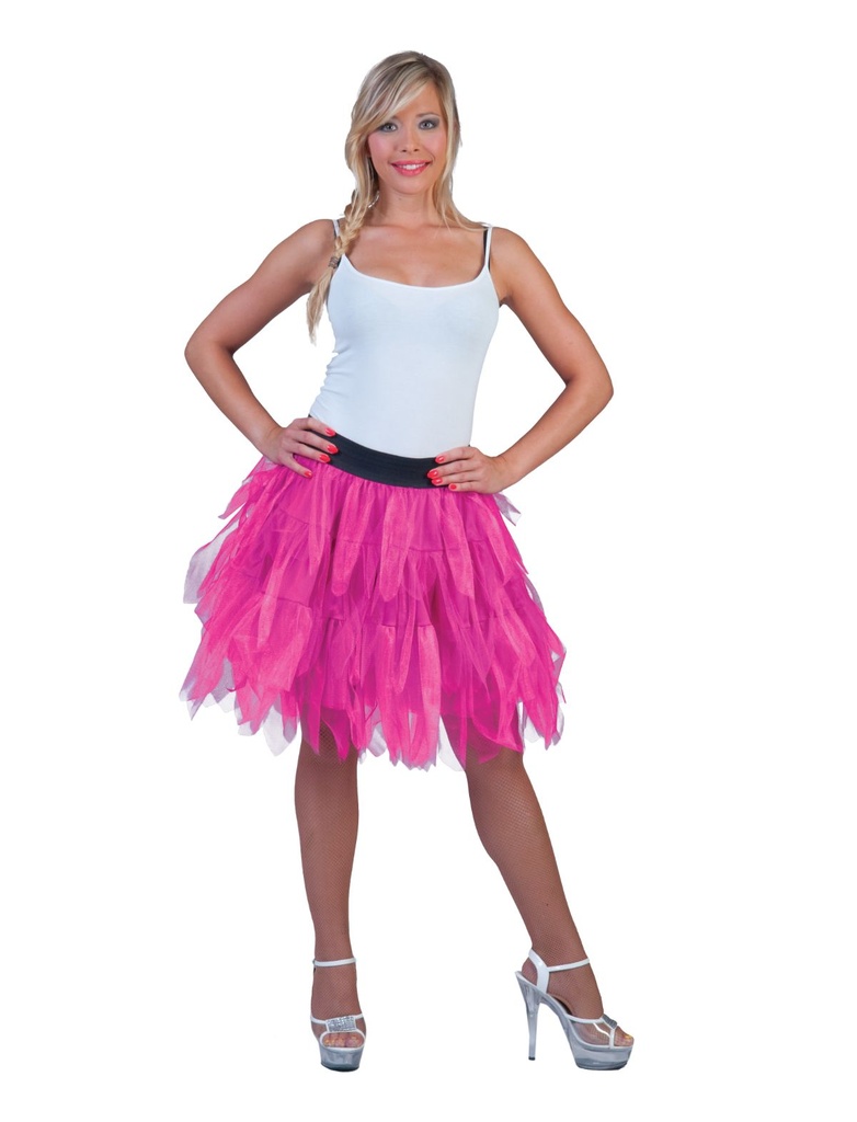 Rok fluo roze