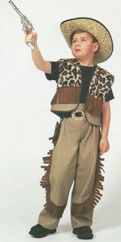 Cowboy kid bruin luipaard