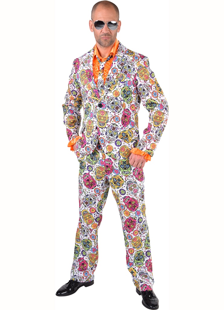 Dia de Muertos heer wit