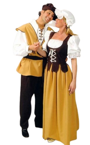 Middeleeuws volks koppel