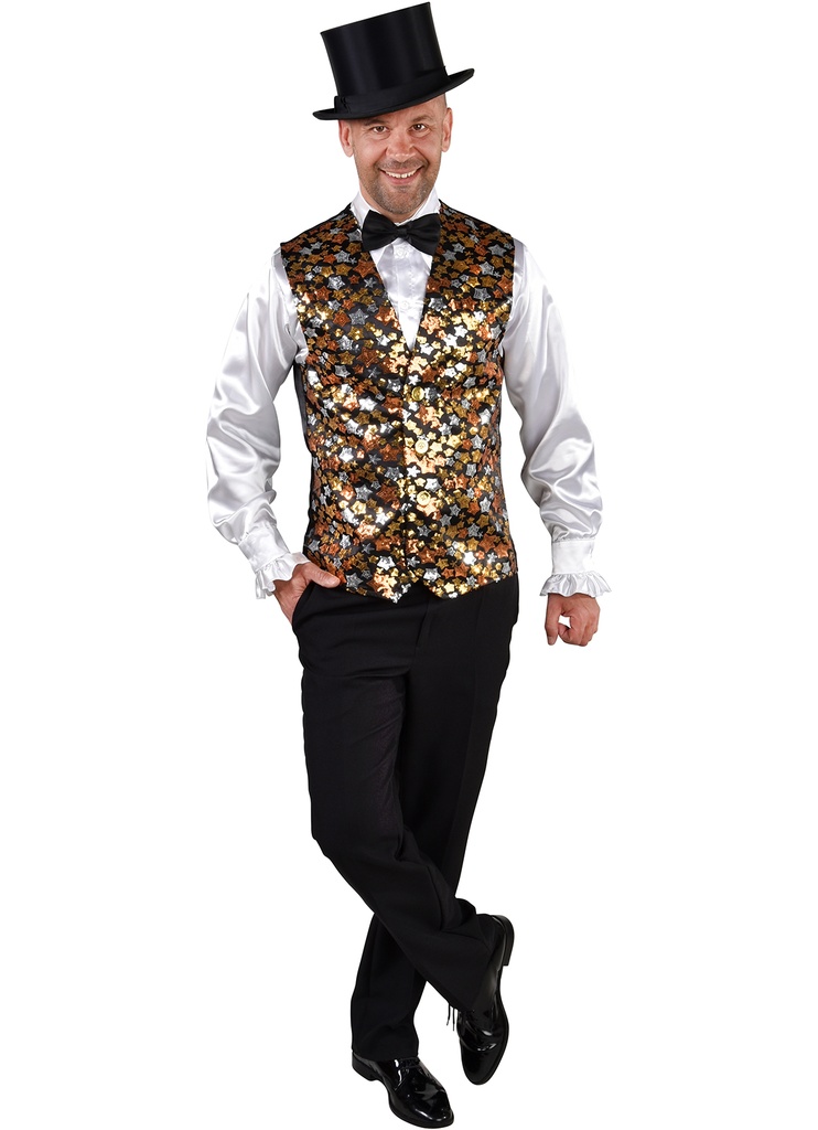 Veste sterren goud en zilver