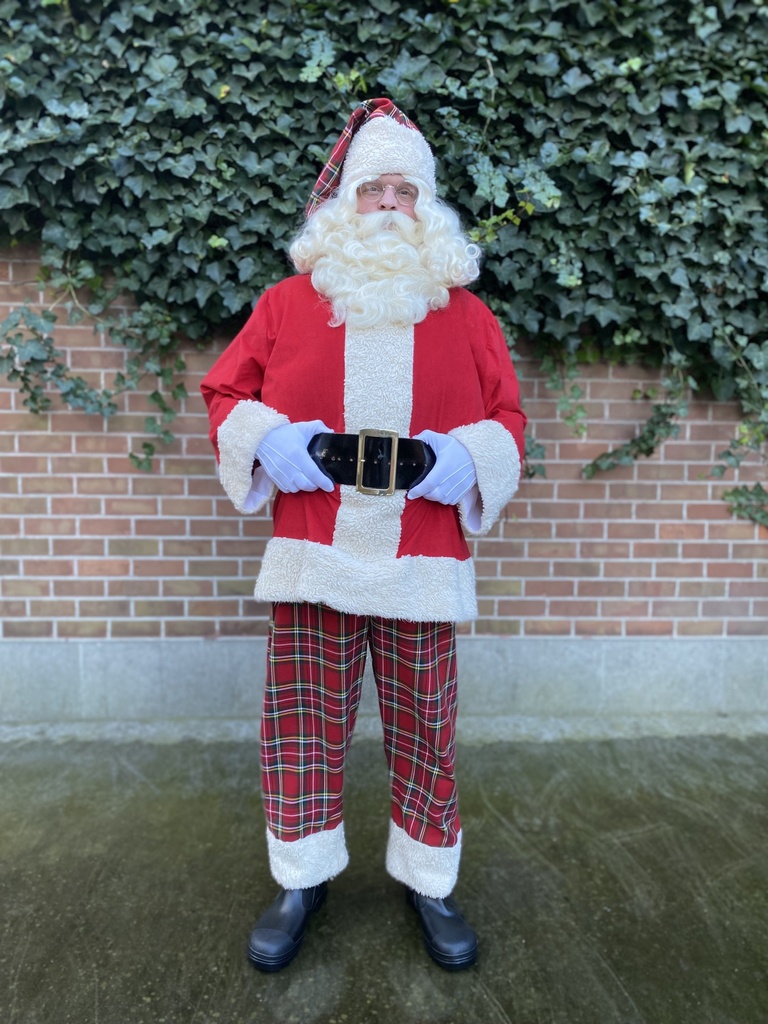 Kerstman & kerstvrouw schot