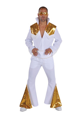 Elvis wit goud