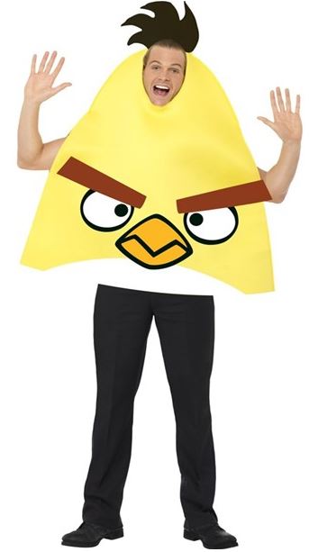 Angry bird geel