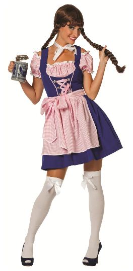 Tiroolse Dirndl jurk Brune