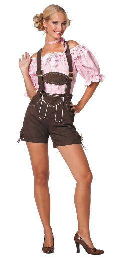 Tiroolse Dirndl broek en bloesje Elga