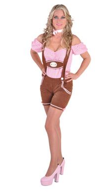 Tiroolse Dirndl broek en bloesje Trula