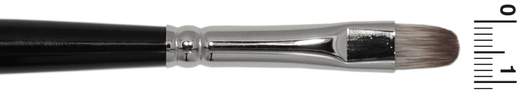 Penseel IMO8 Imitatie mangoeste ovaal 