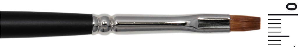 Penselen Rood marterhaar M4 Plat 