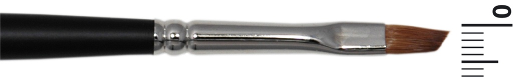 Penseel MS4 Rood marterhaar schuin 