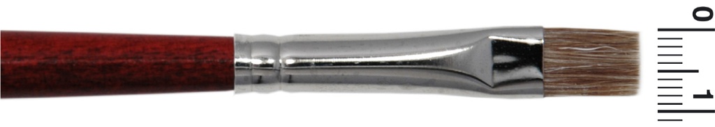 Penselen Runderhaar R8 Plat 