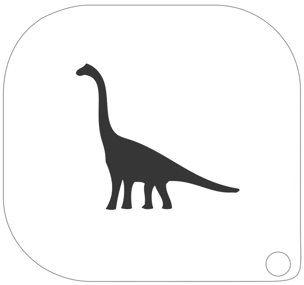 MAKE-UP TEMPLATE 114 Langnek dino 