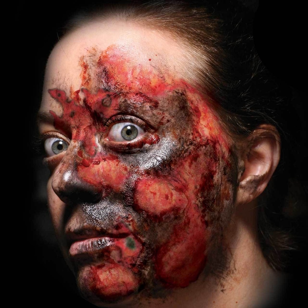 FX tattoo Burned alive