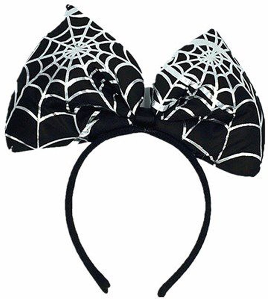Diadeem met strik spinnenweb