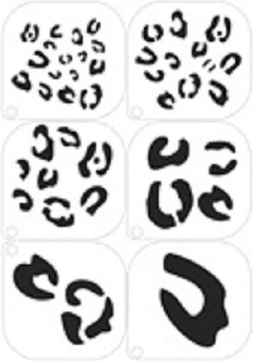 Template 17 luipaardvlekken