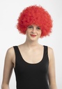 Pruik Clown rood