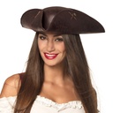 Piratenhoed bruin