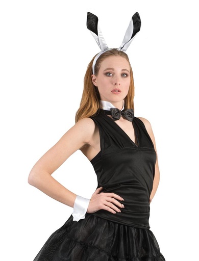 Konijnenset zwart wit