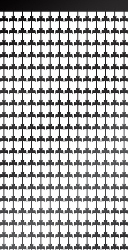 Deurgordijn vleermuizen