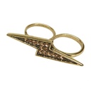 Ring bliksem goud