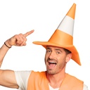 Hoed verkeerskegel