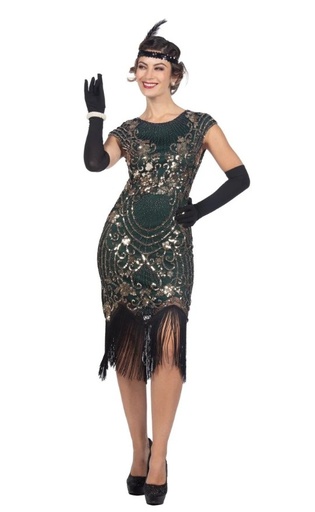 Charleston dame Foxtrot groen