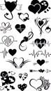 Tattoo hartjes