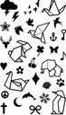 Tattoo origami