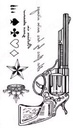 Tattoo cowboygeweer