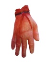 Hand afgerukt bloed