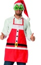 Kerstschort man one size