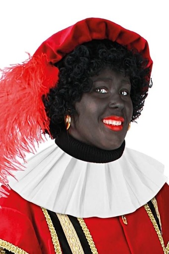 Pietenkraag wit papier