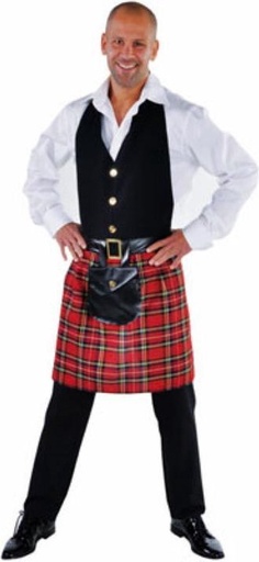 Schotse schort ober