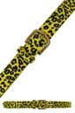 Riem luipaard geel