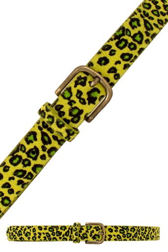 Riem luipaard geel