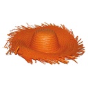 Strohoed oranje