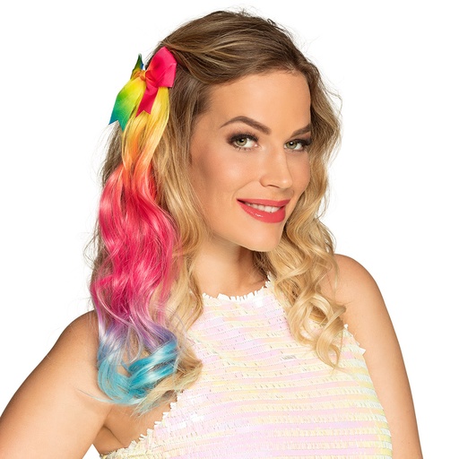 Haar extensions regenboog