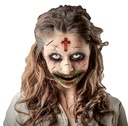 Tattoo zombie gezicht