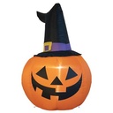 Opblaasbare pompoen met hoed