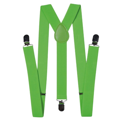 Bretellen fluo groen