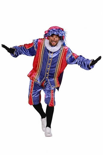 Pietenkostuum Bilbao paars - roze