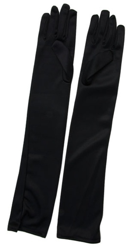 Handschoenen lang zwarte piet