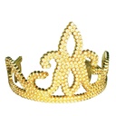 Kroon plastiek prinses goud