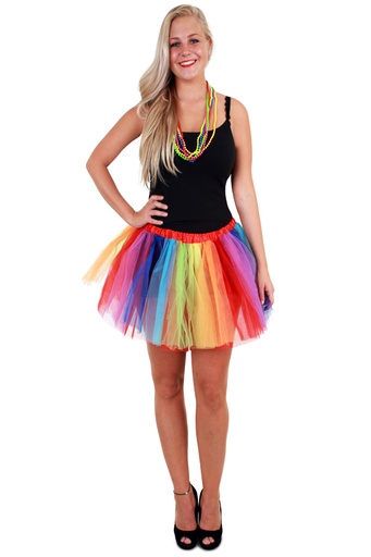 Tule rok regenboog