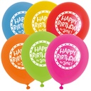 Ballonen HAPPY BIRTHDAY TO YOU