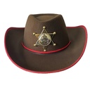 Cowboyhoed Sheriff bruin